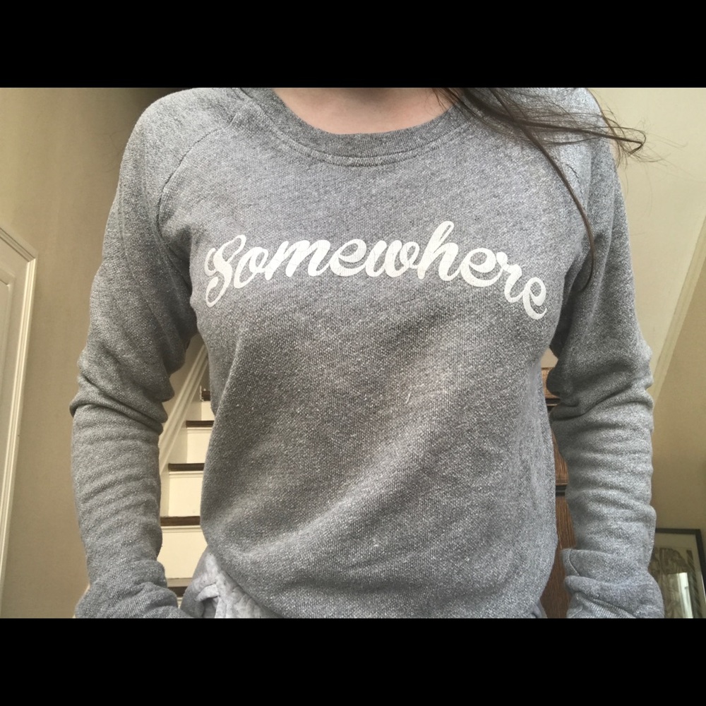 Urban outfitters gray sweatshirt- size S